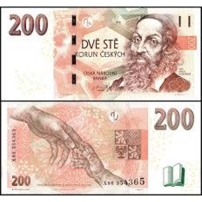 Чехия / Czech Republic 200 Korun 2018 Pick 19f UNC