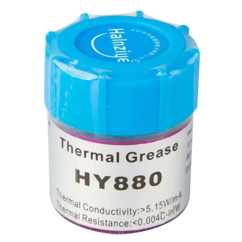 Термопаста nano HY880, сіра, 10 грам, банка, Halnziye