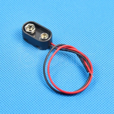 Гніздо тримач 9V крони з кабелем Daier DCK6