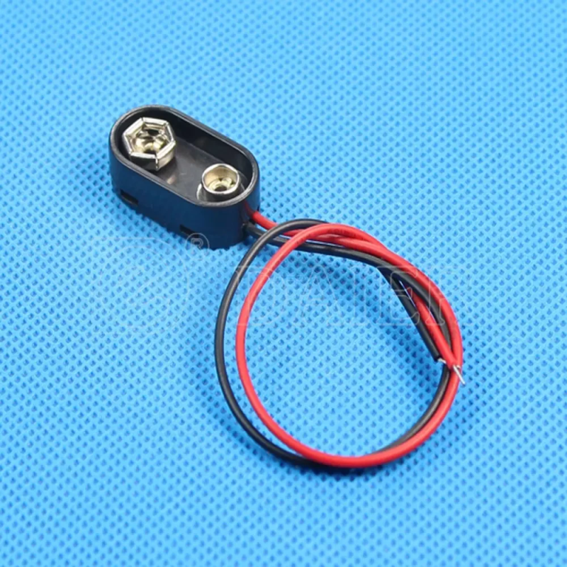 Гніздо тримач 9V крони з кабелем Daier DCK6 Гніздо тримач 9V крони з кабелем Daier DCK6
