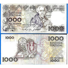 Португалія/Portugal 1000 ескудо 17.06.1993 року. Португалія. р181j