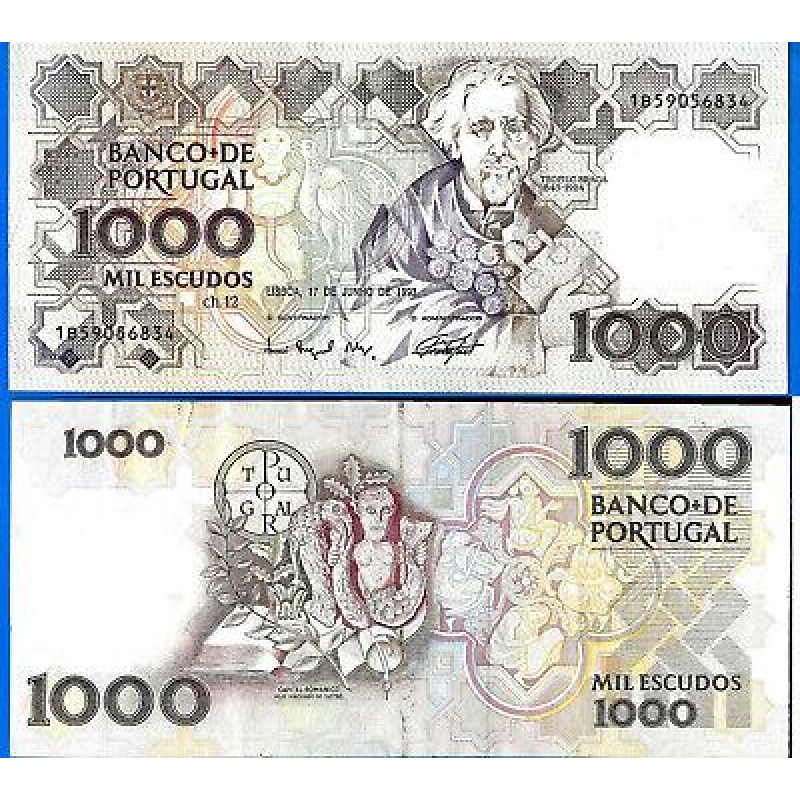 Португалія/Portugal 1000 ескудо 17.06.1993 року. Португалія. р181j Португалія/Portugal 1000 ескудо 17.06.1993 року. Португалія. р181j