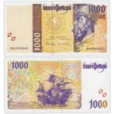 Португалія 1000 ескудо 1998 (PORTUGAL 1000 Escudos 1998) P188c(2) : UNC