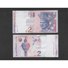 Малайзія Malaysia Малайзія — 2 рингіт ringgit ринггіт — 1996 — P40а-UNC