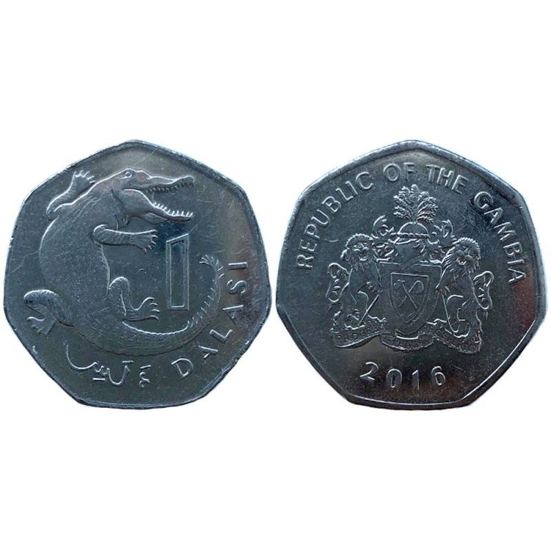 1 даласі 1998-2021 Гамбія