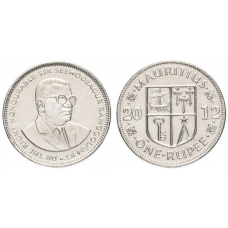 Монета 1 рупія 2012, Маврикій