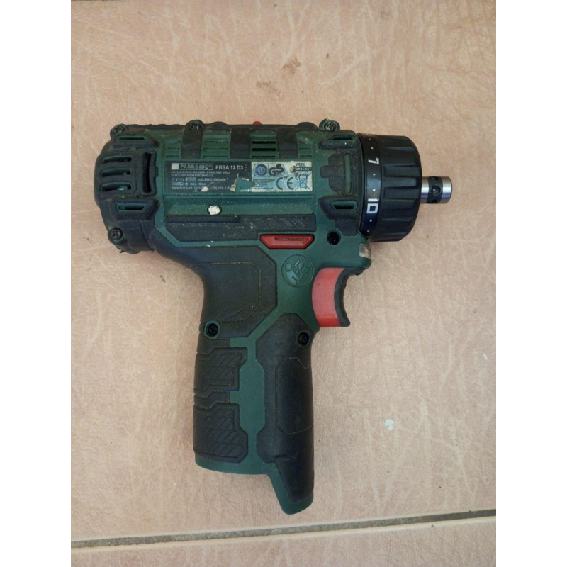 Шурупокрут Акумуляторний PARKSIDE PBSA 12 D3 (НЕ ПРАЦЮЄ)