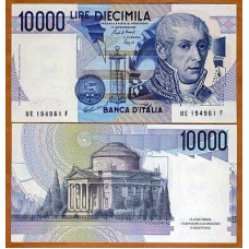 Італія/Italy 1000 Lire 1990 Pick 114 U