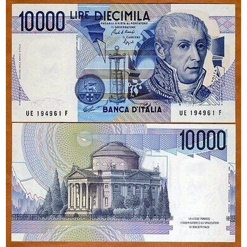 Італія/Italy 1000 Lire 1990 Pick 114 U