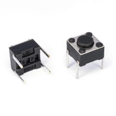 Тактова кнопка KFC-A06T-4.3, OFF-(ON), 4pin, 6х6х4.3 мм