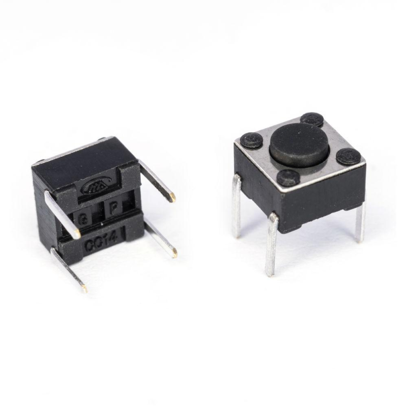 Тактова кнопка KFC-A06T-4.3, OFF-(ON), 4pin, 6х6х4.3 мм Тактова кнопка KFC-A06T-4.3, OFF-(ON), 4pin, 6х6х4.3 мм