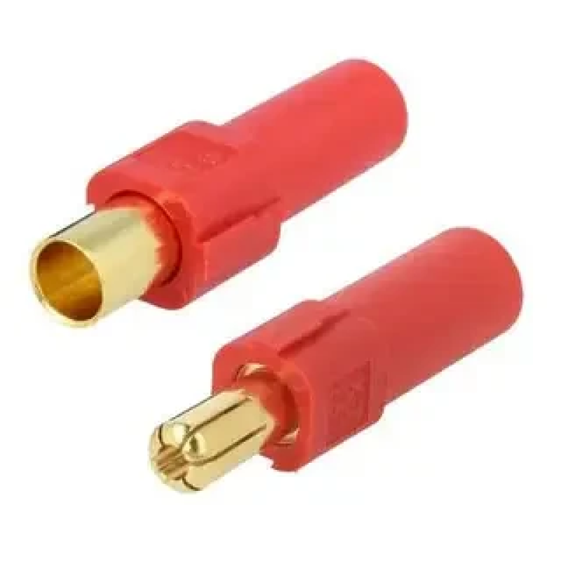 Роз“єм живлення Amass XT150, 500В, 100А/150А, комплект (штекер+гніздо), 8AWG, червоний Роз“єм живлення Amass XT150, 500В, 100А/150А, комплект (штекер+гніздо), 8AWG, червоний