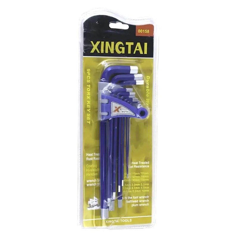 Набір шестигранників (9 шт.) Torx Key Set Xingtai