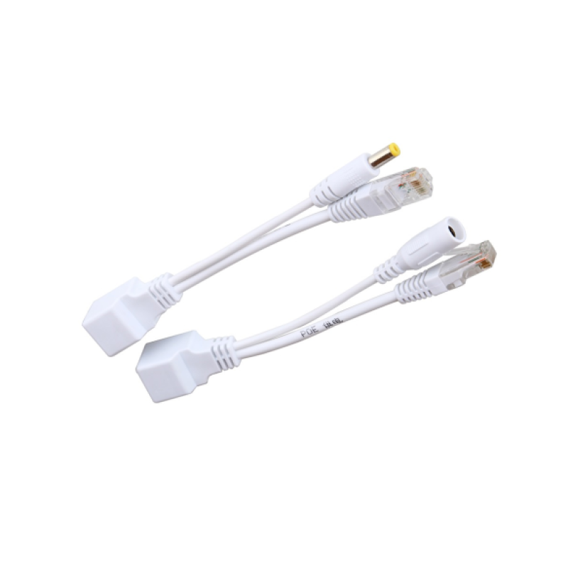 POE-інжектор пасивний (пара) 802.3at (30 Вт) з портами Ethernet 10/100Mbps, white, OEM Q50 POE-інжектор пасивний (пара) 802.3at (30 Вт) з портами Ethernet 10/100Mbps, white, OEM Q50
