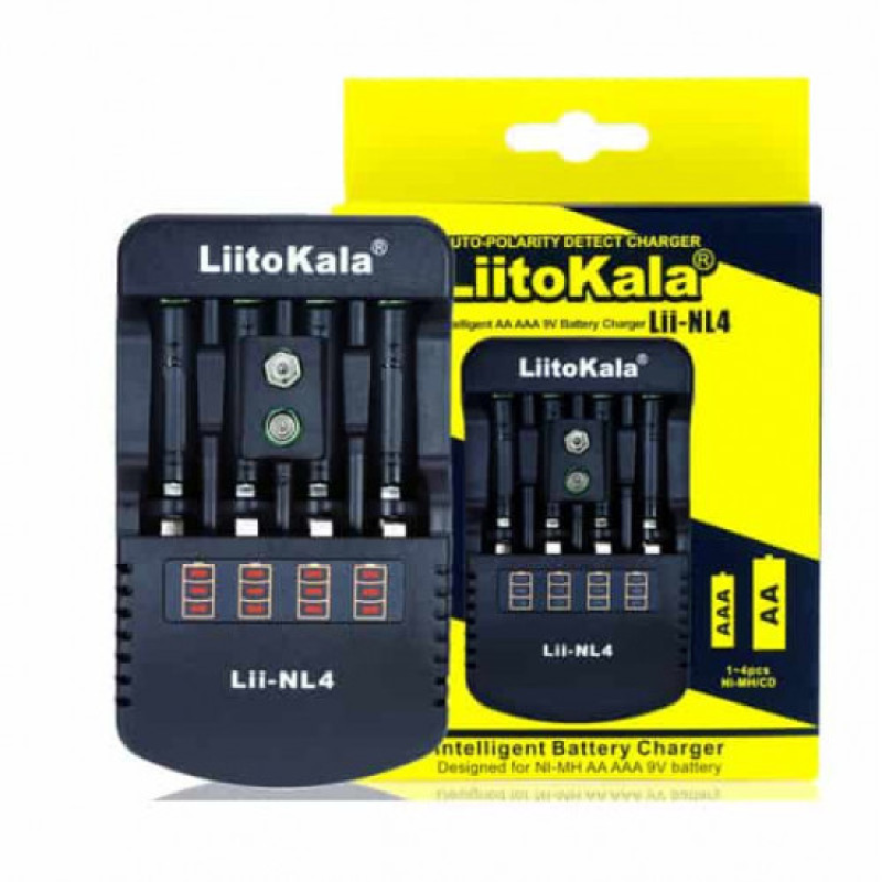 Зарядний пристрій LiitoKala Lii-NL4 EU