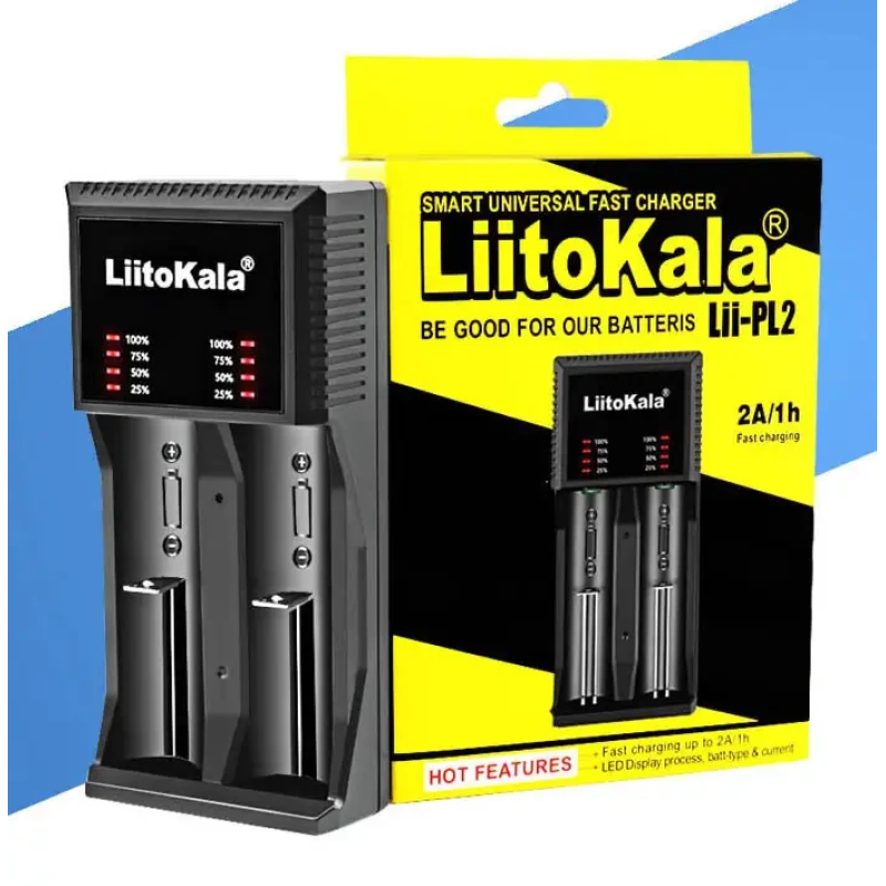 Зарядний пристрій LiitoKala Lii-PL2 EU