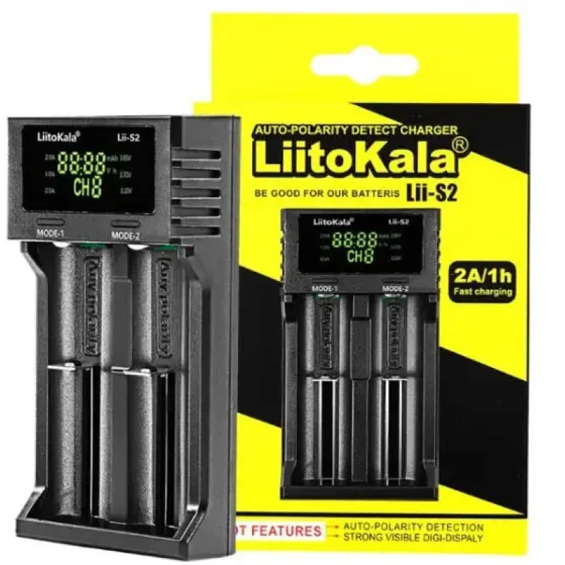 Зарядное устройство LiitoKala Lii-S2 Зарядное устройство LiitoKala Lii-S2