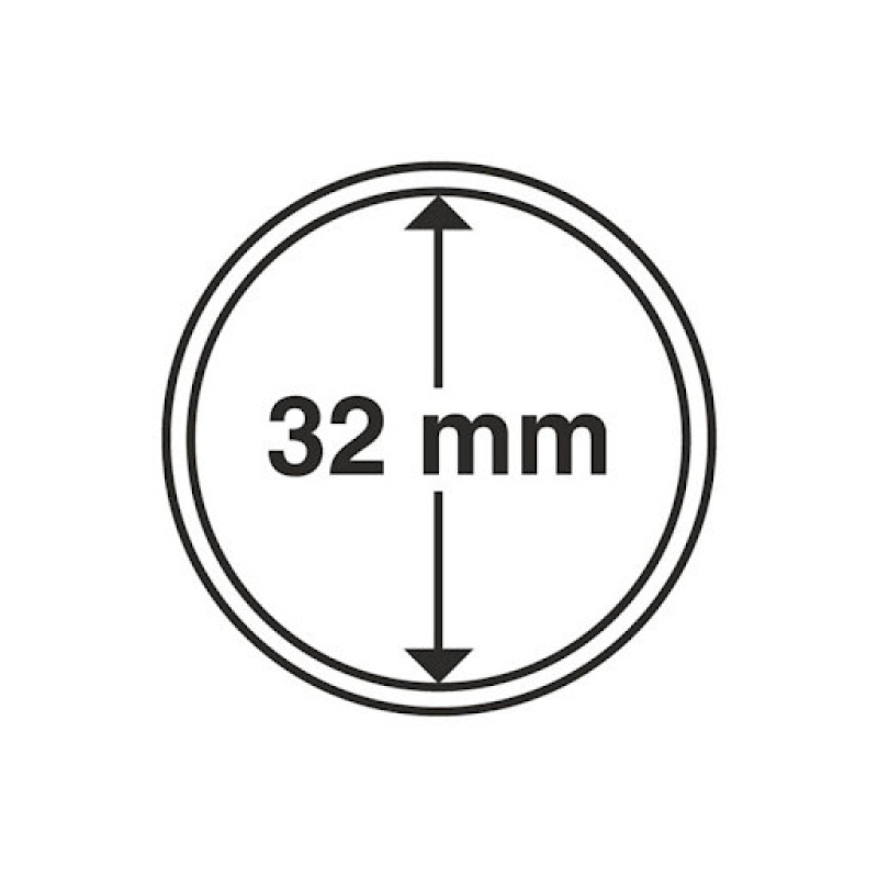 Капсула для монет 32мм
