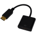 Перехідник , штекер Display Port - гніздо HDMI, з кабелем 0,2 м