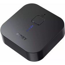 Bluetooth аудіоресивер + трансмітер BT-13, Black Бездротовий аудіомузикальний адаптер AUKEY Bluetooth Rece