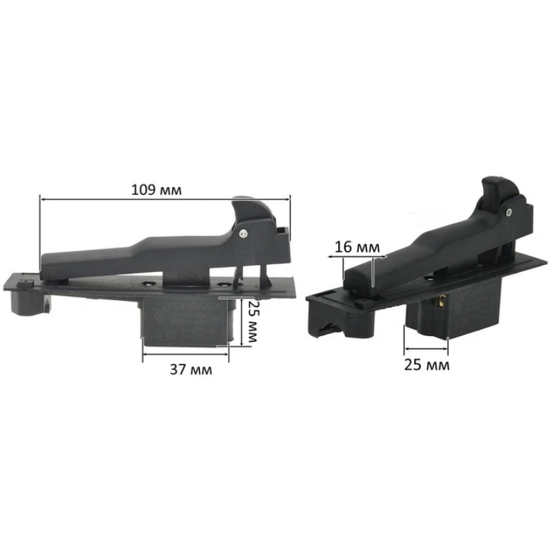 Кнопка болгарка Зеніт ЗУШ-230/2500 профі FA4-10/2DB