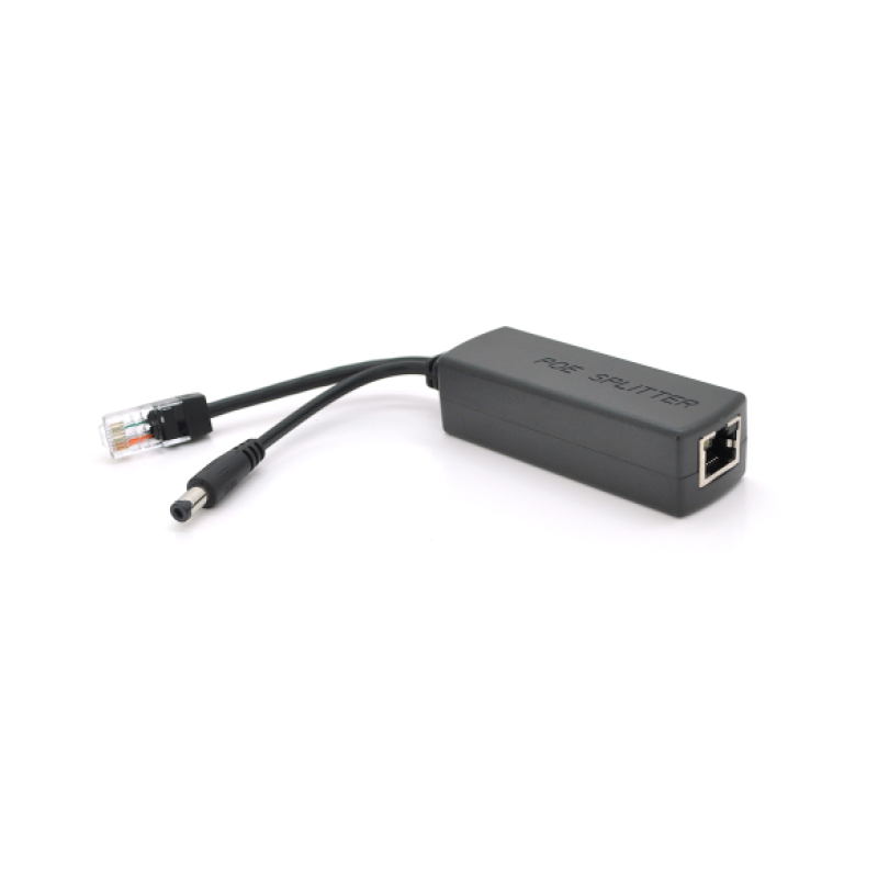POE-сплітер AOT-PD02A 48V-12V, RJ45 (10/100 Мбіт)+POE 48V