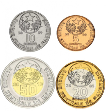 Мавритання набір із 4 монет 2009-2010 AU-UNC 5, 10, 20, 50 вугій