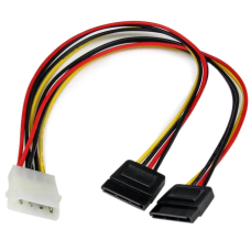 Кабель для відеокарт (PCI-E (Molex)- 2x SATA), 15см