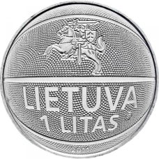 Литва 1 літ 2011р Чемпіонат Європи з баскетболу
