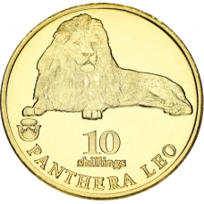 Біафра 10985ів 2020 UNC Лев