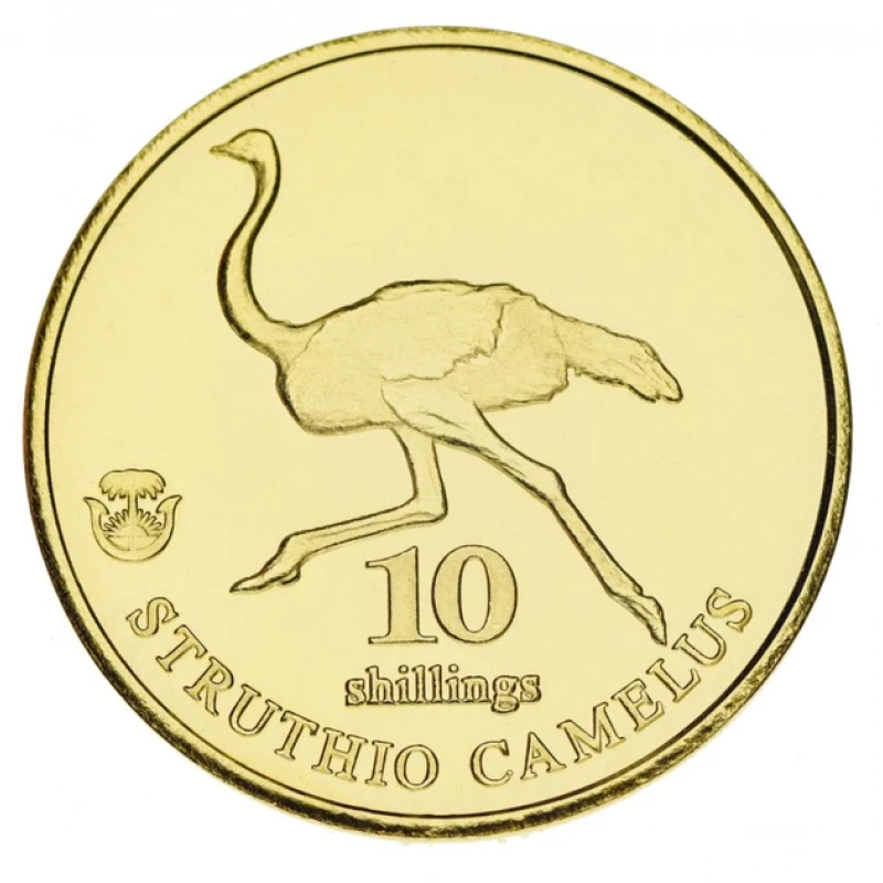 Біафра 10 1923ів 2020 UNC Страус Біафра 10 1923ів 2020 UNC Страус