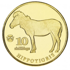 Біафра 10 1923ів 2020 UNC Зебра