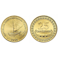 25 сентаво 2013, Східний Тимор UNC