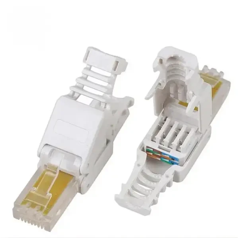 Штекер 8p8c (RJ-45) cat.-5E, безінструментальний