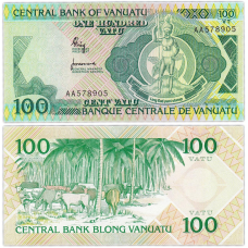 Вануату / Vanuatu 100 Vatu (1982) Pick 1 UNC