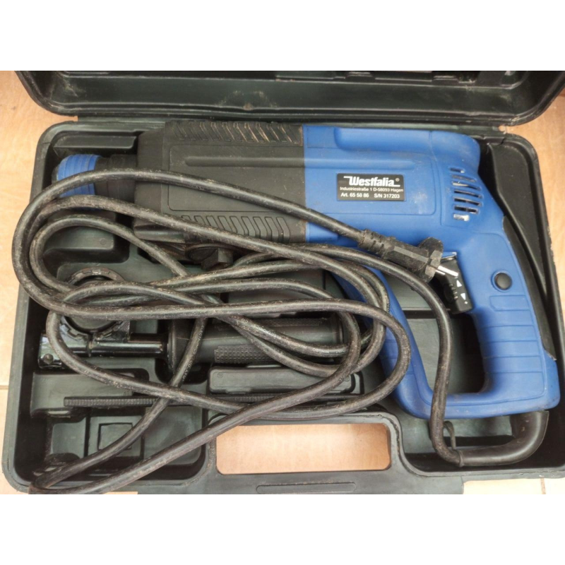 Перфоратор WESTFALIA Z1C-FQ3-26B 920W Б/У в чемодане из Германии Перфоратор WESTFALIA Z1C-FQ3-26B 920W Б/У в чемодане из Германии