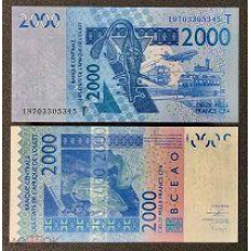 Західна Африка Того / Западная Африка Того 2000 франків 2022р UNC Р-816Tu