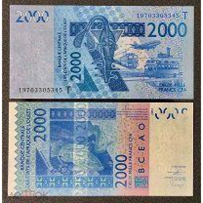 Західна Африка Того / Западная Африка Того 2000 франків 2022р UNC Р-816Tu Західна Африка Того / Западная Африка Того 2000 франків 2022р UNC Р-816Tu