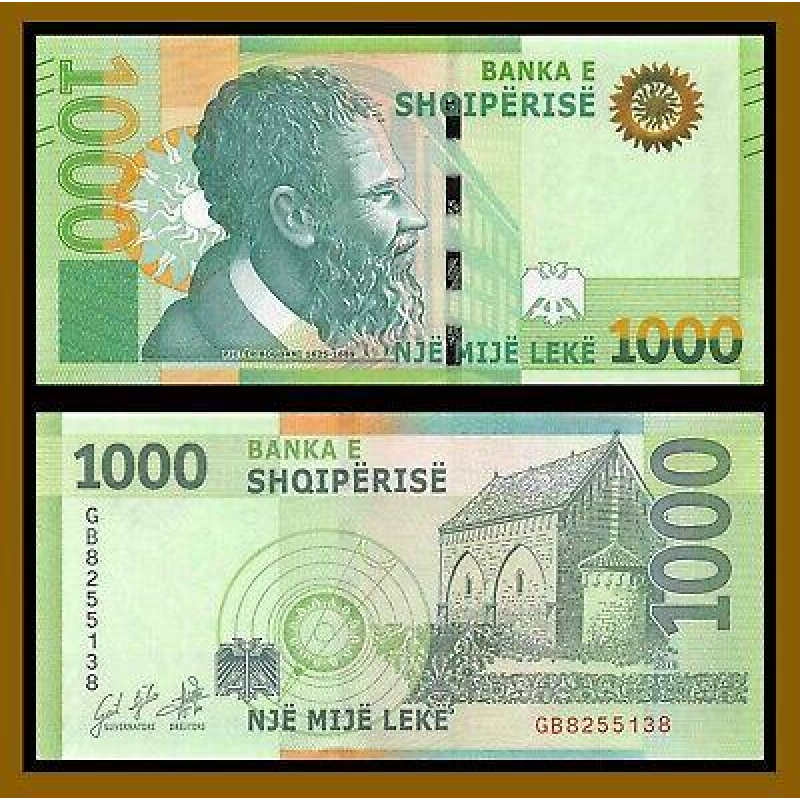 Албанія / Албания / Albania 1000 Lek 2019(2021) Pick NEW UNC Албанія / Албания / Albania 1000 Lek 2019(2021) Pick NEW UNC