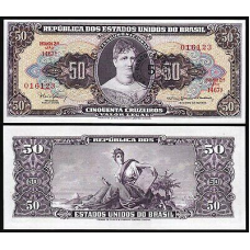 Бразилія/ Бразилія 5 сертаво 1966-67р UNC Р-184b