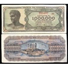 Греція / Греция / Greece 1000000 Drahma 1944 Pick 127b UNC