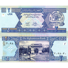 Афганістан / Afghanistan 2 Afghanis 2002 P 65a UNC