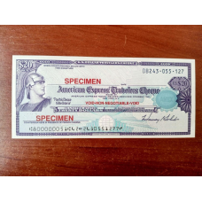 Чек Америкен экспресс 20 $ DB 243.055.127