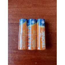Лужні батарейки TRONIC Alkaline AA LR6 1.5V, 3 шт.