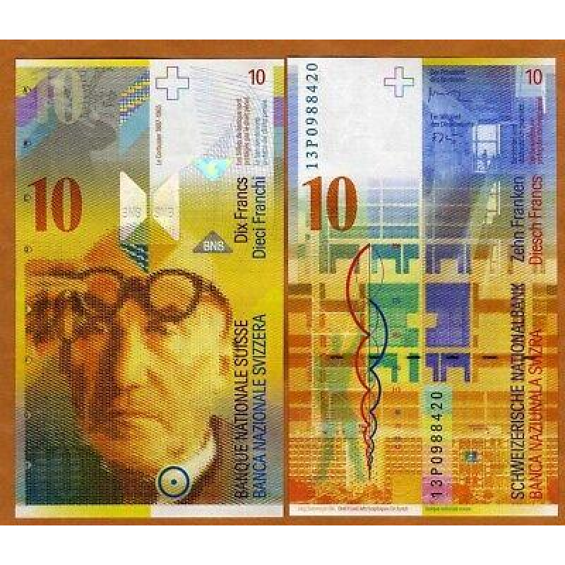 Швейцарія/Швейцарія/Switzerland 10 Francs 2013 Pick 63е UNC Швейцарія/Швейцарія/Switzerland 10 Francs 2013 Pick 63е UNC