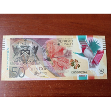 Тринідад та Тобаго/Тринідад і Тобаго/Trinidad and Tobago 50 Dollars 2015 Pick 54 UNC Commemorative