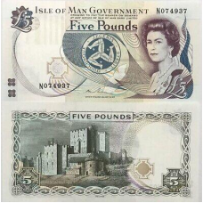 Острів Мен / Острів Мен/Isle of Man 5 Pounds (2015) Pick 48 UNC