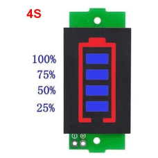 DC-індикатор заряду Li-ion 4S 16.8V синій