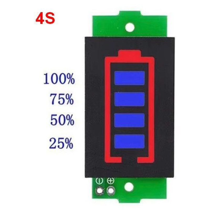 DC-індикатор заряду Li-ion 4S 16.8V синій DC-індикатор заряду Li-ion 4S 16.8V синій