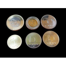 Hungary Угорщина набір 6 монет 5 10 20 50 100 200 Forint 2018 — 2019 UNC